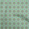 Cotton Flex Green Fabric Asian Suzani  Craft Projects Decor Fabric Printed By The Yard 40 Inch