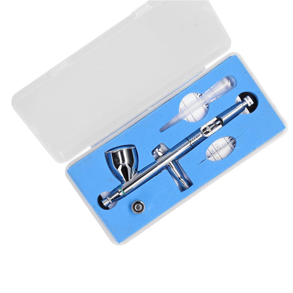 Multi-purpose Professional T182C 0.3mm Airbrush Max 30PSI Air Pump Set for Model Making DIY Art