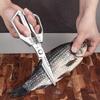 Thickened Poultry Scissor Rust-proof Chicken Bone Shear Durable Kitchen Scissor  Fish