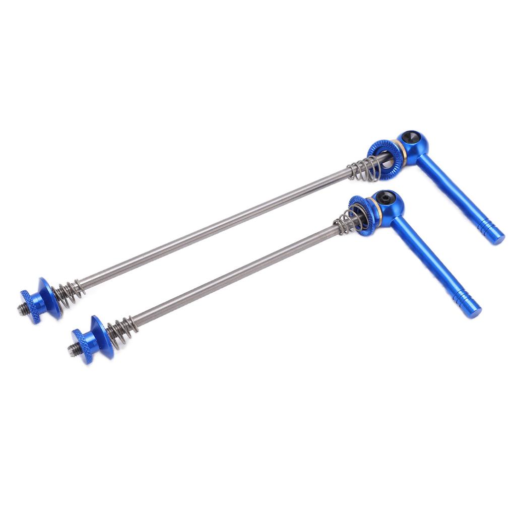 2pcs Trainer Skewer High Strength Save Labour Light Weight Metal Texture Quick Release Lever for
