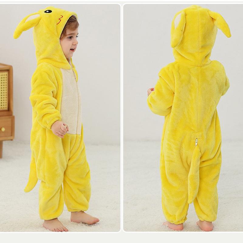 Baby Clothing Shark Dinosaur Onesies Animal Hooded Winter Baby Pajamas Kids Sleepwear Baby Pyjamas