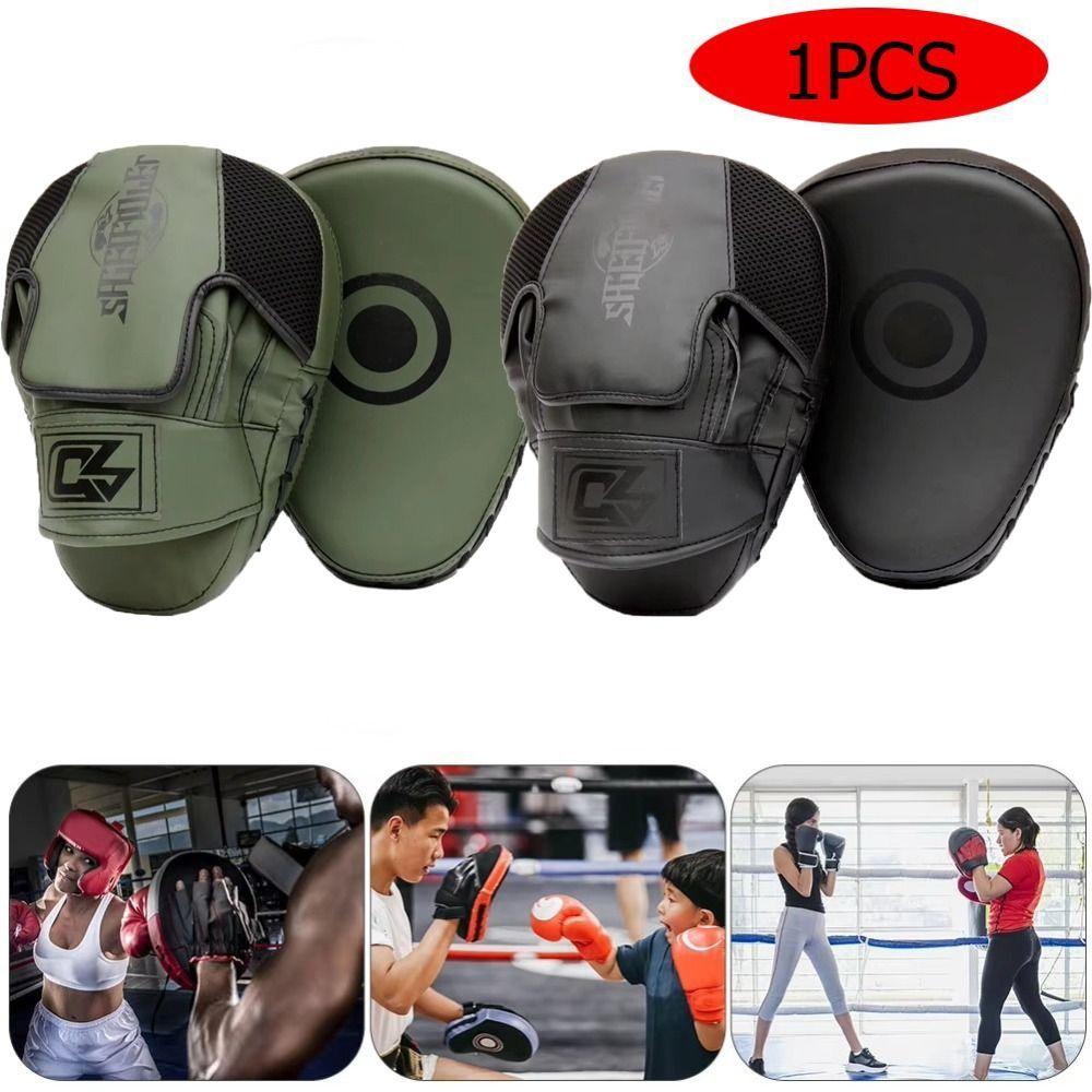 Durable Boxing Hand Target Pad Shock Absorption Fighting Hand Target Kickboxing Training
