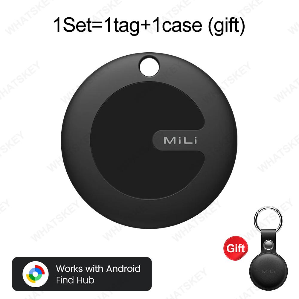 1-4Pcs MiLi Mitag Go GPS Tracker Android Item Finder Compatible with Google Find My (Android Only) Key Wallet Finder Smart Tag