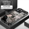 Чехол для телефона в стиле аниме «Низкий прилив в сумерках» для iPhone 17 16 15 14 13 11 12 Pro Max Mini Plus Магнитный стеклянный чехол для телефона