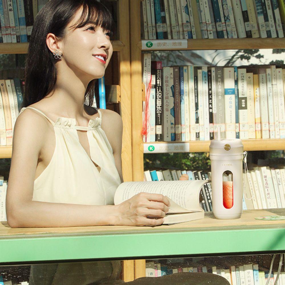 USB Rechargeable Fruit Blender Cup 4/10 Blades Smoothie Maker Cup Electric Juicer Cup  Vegetable