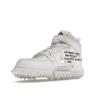 Nike Off-White x Air Force 1 Mid SP Кожаные мужские кроссовки с граффити DR0500-100