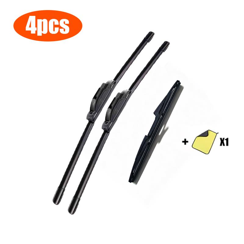 For KIA Cee'd Ceed 2012-2017 2013 2014 2015 2016 Wiper Front Rear Wiper Blades Windshield Windscreen Window Brushes 26"+14"+12" Wipers Blades 3