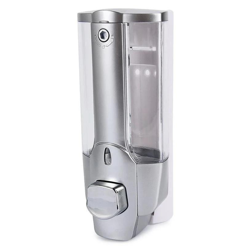 350ml Hand Soap Shampoo Dispenser Wall Mount Shower Liquid Dispensers Containers for Bathroom Washroom