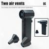 Compressed Electric Air Duster 130000RPM Rechargeable Cordless Multifunction Fan for Computer Keyboard Car Dry Blower