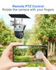 Wireless Solar-Powered Outdoor Night Vision Surveillance Camera with Low Power Consumption