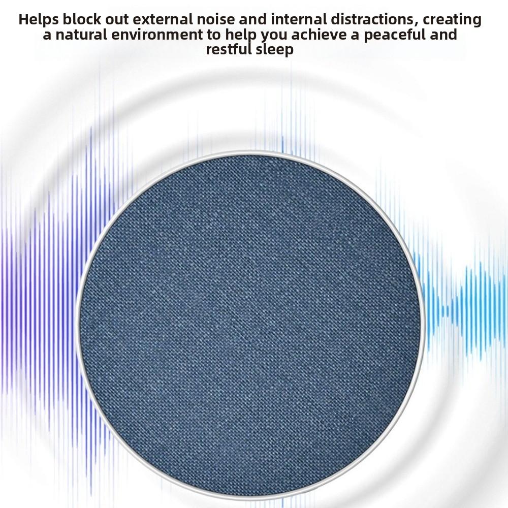 Ultra-Thin Flat Under Pillow Bluetooth Speakers Wireless Audio Player White Noise Soundbar Support TF Card