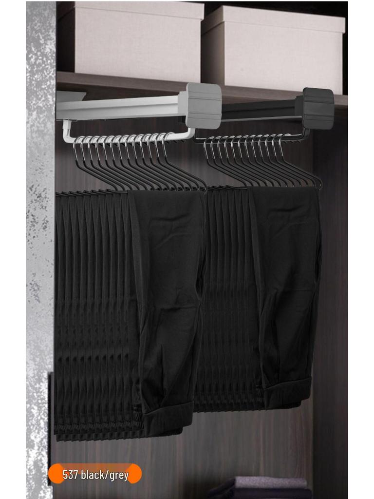 Телескопическая выдвижная вешалка для брюк для шкафов