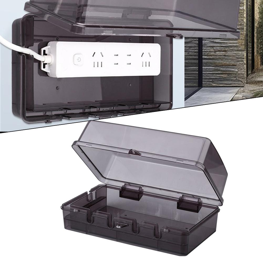 Outdoor Power Strip Box Outdoor Socket Outdoor ABS Material High-quality Materials Safe For Electricity Use For Power Strips