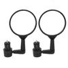 Bicycle Handlebar Mirror Round Shape 360 Degree Rotatable Bicycle Rear View Convex Handlebar