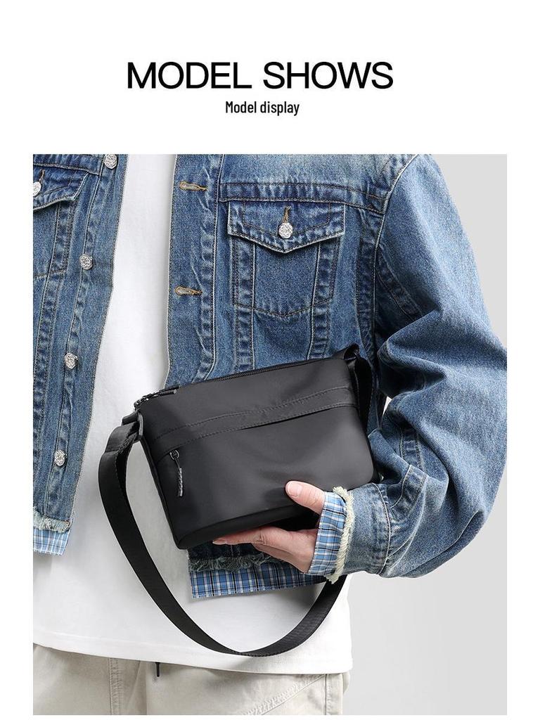 Трендовая мужская сумка через плечо: Спортивный и дорожный рюкзак большой вместимости