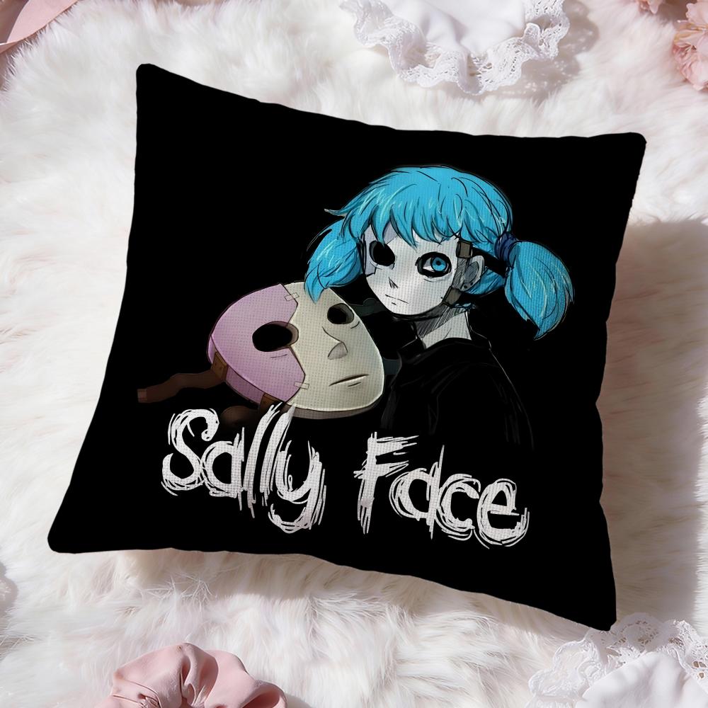 Полоса S-Sally F-Подушка-чехол для лица Premium Comfort Двусторонняя наволочка - Дизайн «Два в одном» для любой комнаты и салона автомобиля