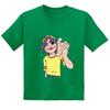 Gorillaz Rock Band Printed Summer Fashion Casual Children's Polyester T-shirt Top