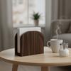Upright Design Wooden Tissue Holders Solid Wood Wood Paper Box Napkin Storage Racks  House Party