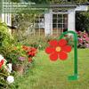Crazy Spin Sprinkler Flower Shape Dancing Daisy Sprinklers 720 вращающаяся игрушка-распылитель воды для полива газона во дворе украшение сада