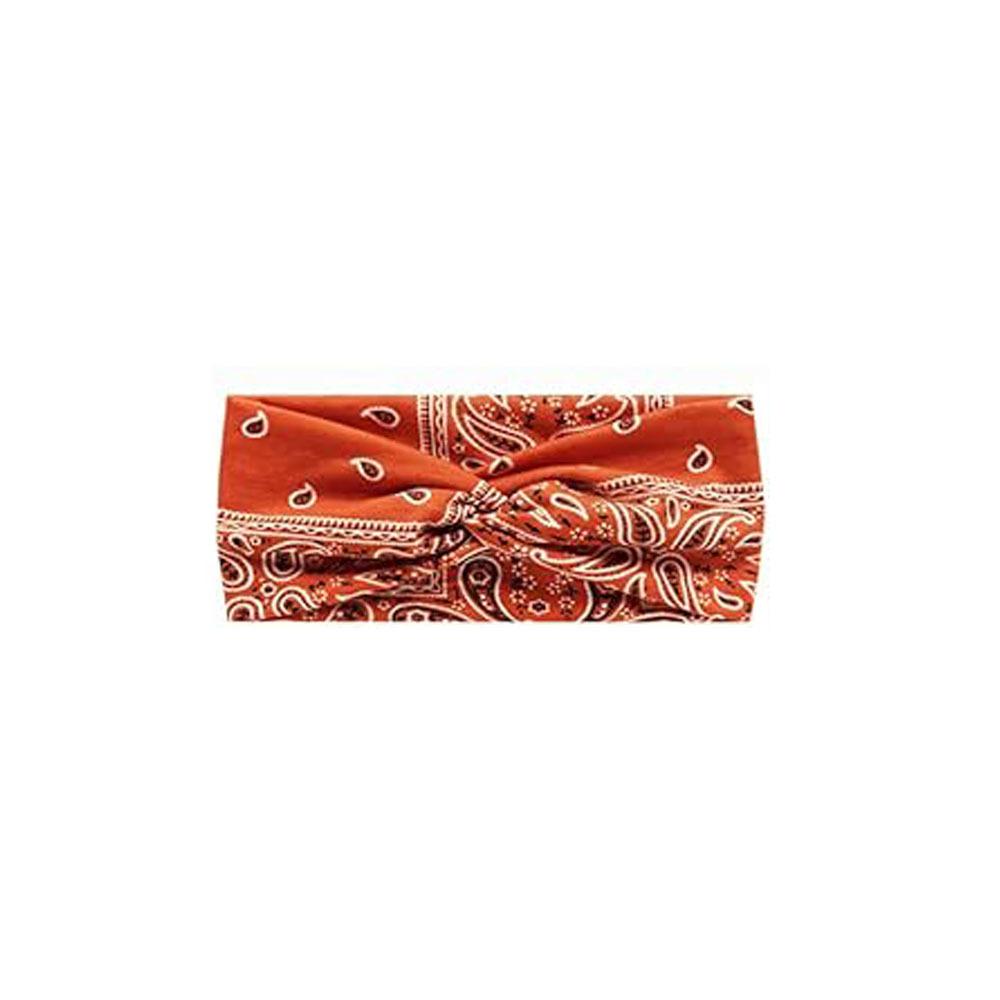 Women's Sports Headband Headband European and American Yoga Cross Print Elastic Cashew Flower Headband