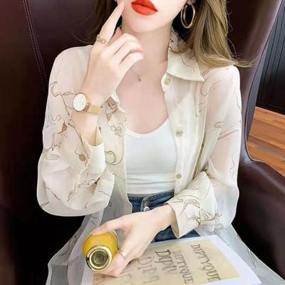 Летняя женская солнцезащитная одежда, УФ-дышащая ультратонкая куртка-рубашка с длинными рукавами