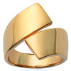 Gold Plated Ring 'Pénélope' Golden - 18 Mm