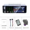 Podofo Radio Car Autoradio 1 Din Multimedia MP5 Player 4.1" Touch Screen Radios Audio Stereo RDS Bluetooth Dual USB Microphone