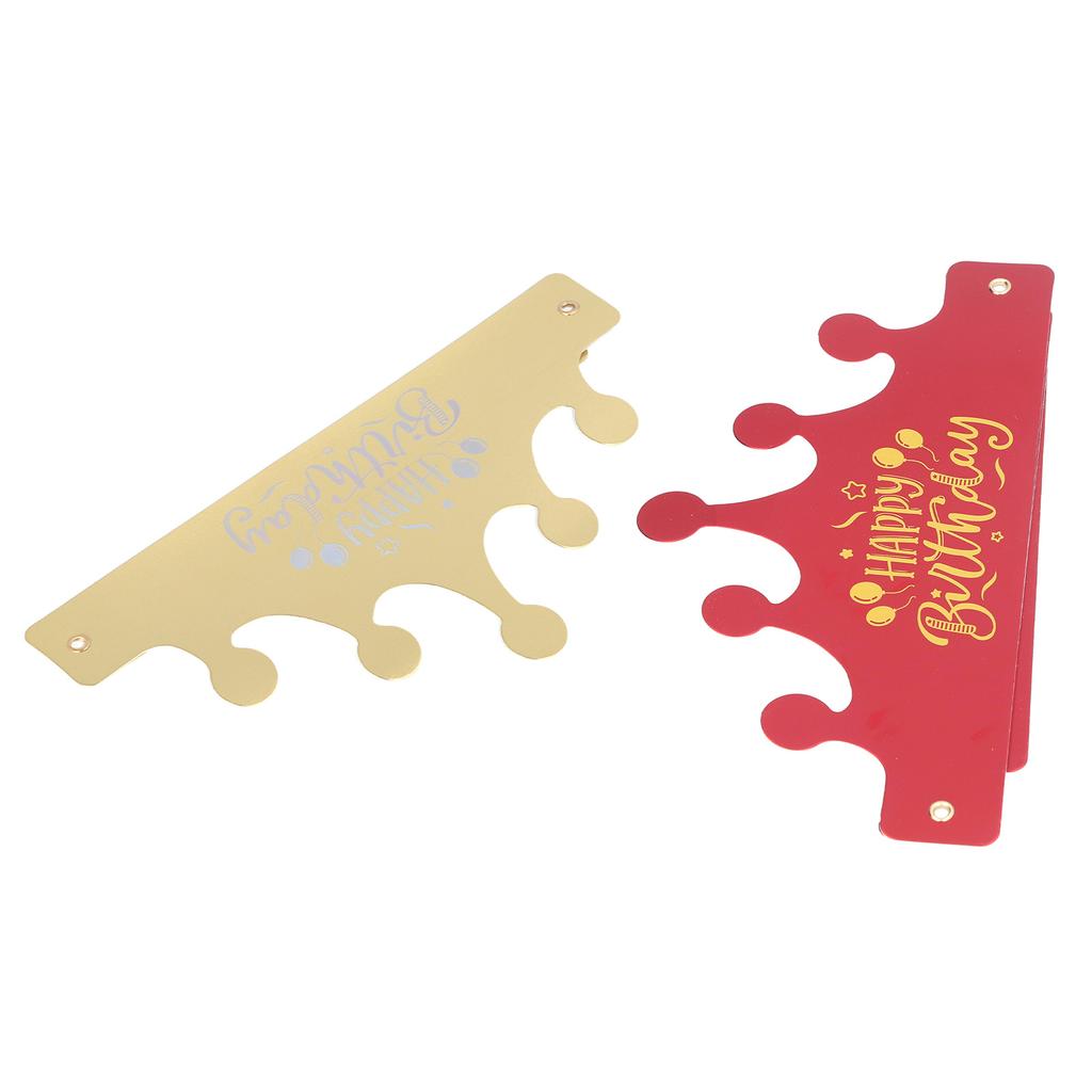 40 шт. Бумажные короны Милая форма Маленькие Компактные Привлекательные Декоративные 22..5 см Короны на день рождения для Гр