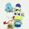 Delightfully Soft Toy Story 4 4-inch Plush Keychain Collection With Mini Cute Characters