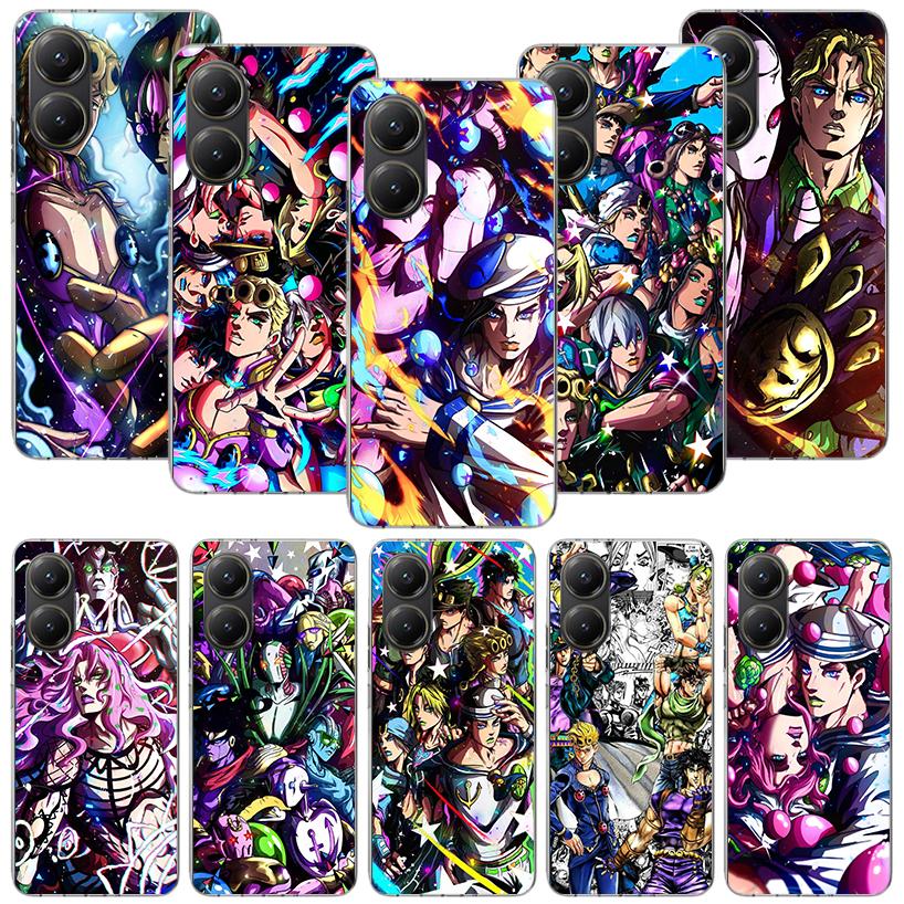 JoJo's Bizarre Adventure Hot Anime Phone Case For Xiaomi Poco F7 Ultra X7 X6 Pro X5 Redmi 15 15C 13 13C 12 12C 10 10A 10C 9 9A 9