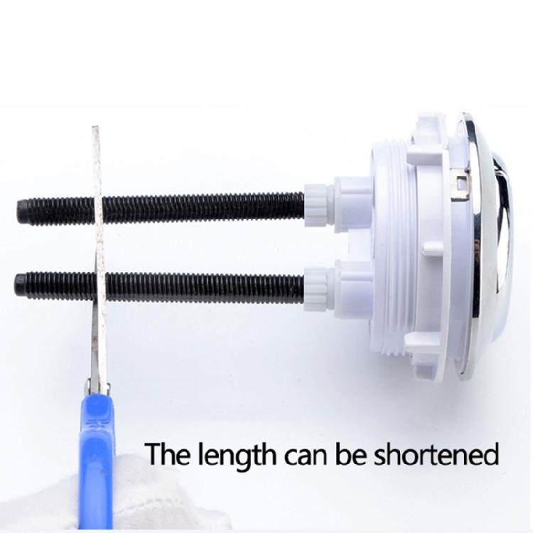 Надежная кнопка из АБС-пластика для крышки унитаза, сменная, простая установка