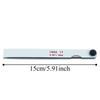 17 Blades Feeler Gauge Stainless Steel Precision Measuring Tool  Industrial Clearance Inspection
