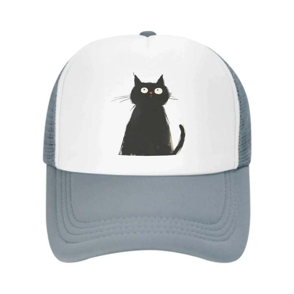 Dazed Cat New Summer Leisure Sports Daily Sun Hat Fishing Outdoor Activity Unisex Canvas Fashion Duck Tongue Cap