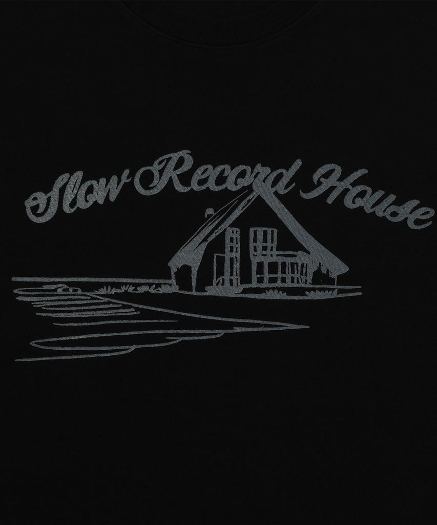 SLOW RECORD HOUSE Дом Эскизов Футболка с коротким рукавом [2 цвета]