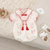 Baby Girl Summer Fashion Short-Sleeve Romper