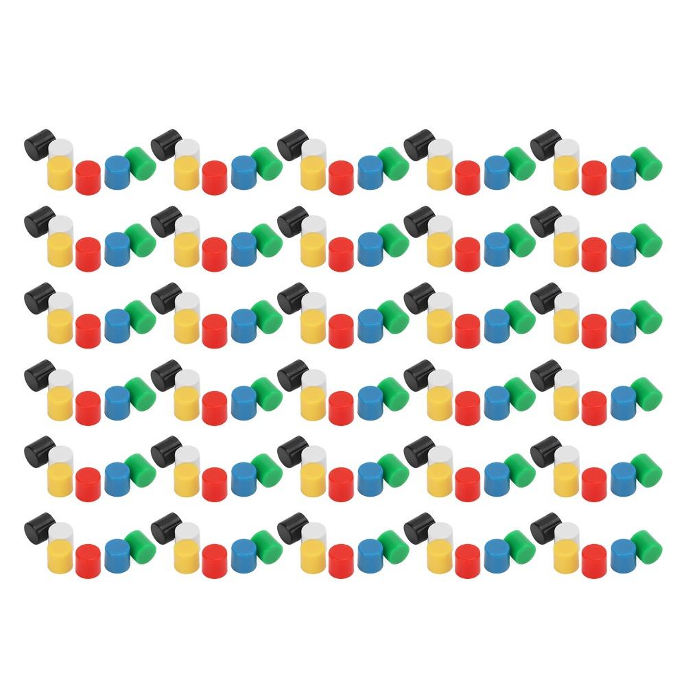 180PCS 6 Colors Tact Switch Push Button Hat Tactile Push Button Switch Breadboard Projects