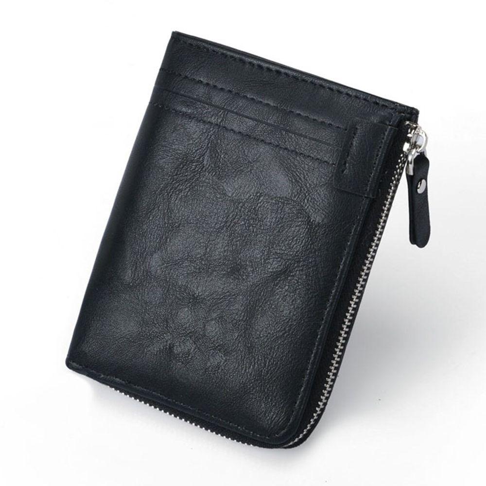 Bag ID Credit Card Holder Business Card Case Money Clips Male Purses Men Wallet Short Coin Purse