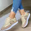 Women Sneakers New Lace Up Breathable Wedges Shoes Casual Platform Sneakers Female Footwear Ladies Designer Shoes Zapatos Mujer