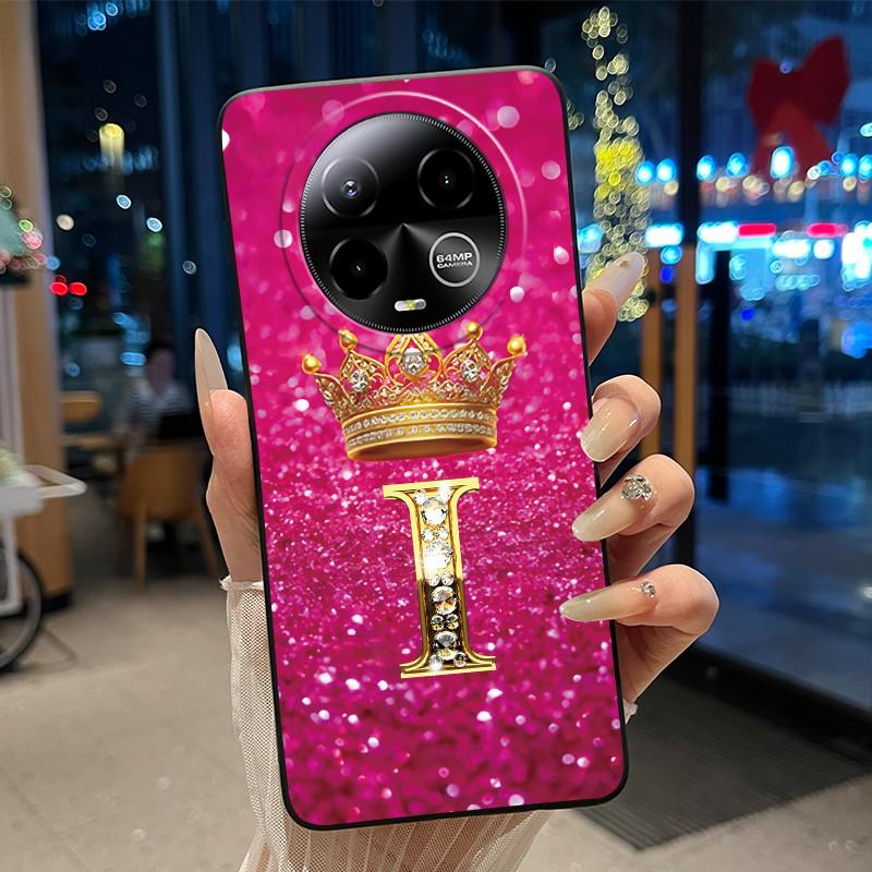 Черный чехол для BLU Bold K50, мягкий силиконовый, ударопрочный, защитный корпус для BLU Bold K50, новая роскошная задняя крышка с буквой-короной