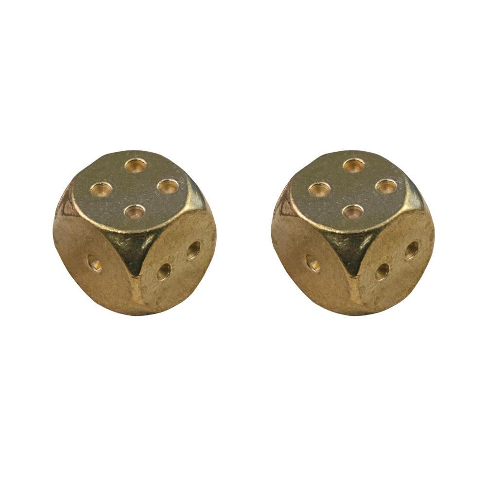 Металлические кубики D6 Многогранные игральные кости Клубный бар Ролевая игра Инструмент