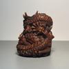 Chinese Boxwood Wooden Carvings Dragon Wood Carving Statue Loong Figurines