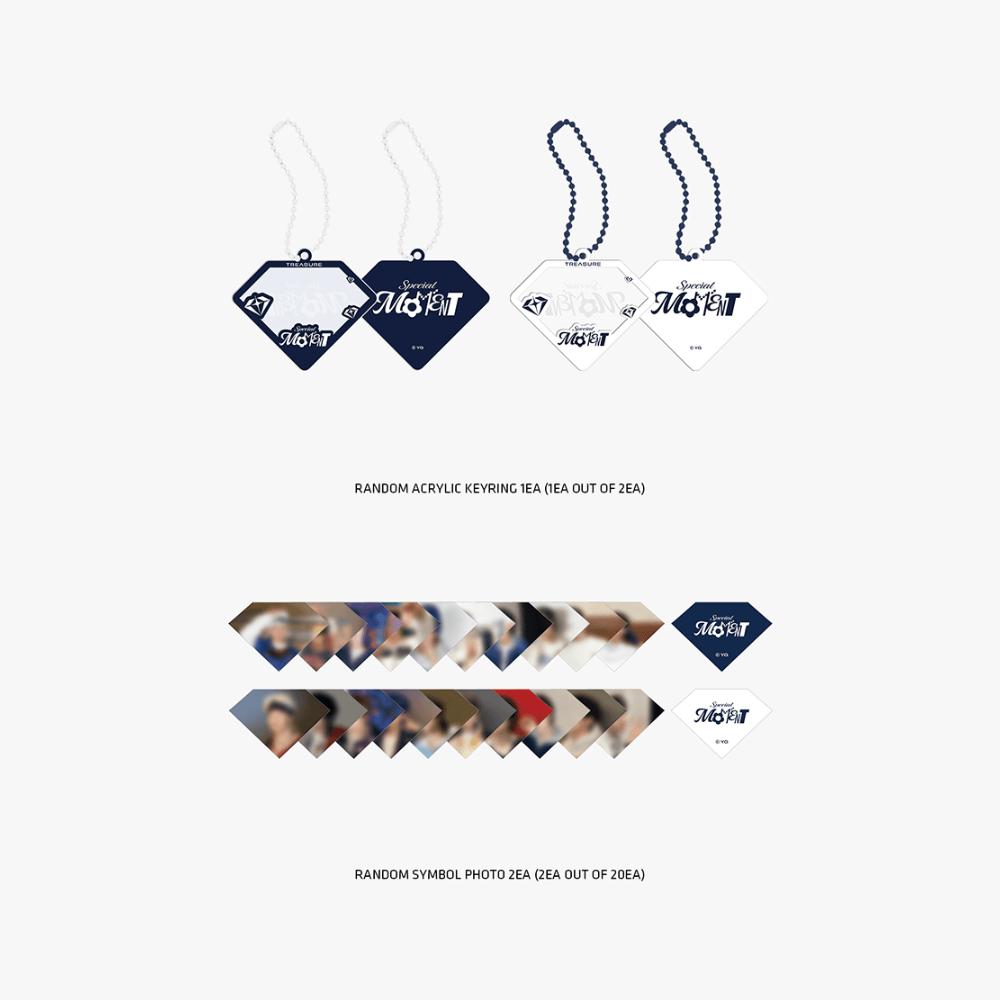 TREASURE 2025 Фан-концерт ОСОБЫЙ МОМЕНТ Случайное фото символа + набор акриловых брелоков