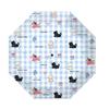 Automatic Three-fold Umbrella Cartoon Digital Folding Umbrella Vinyl Anti-ultraviolet Sunscreen Sun Umbrella