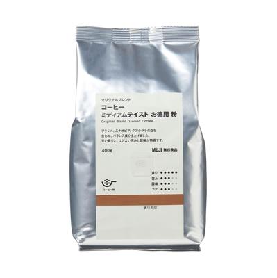 MUJI Кофе Оригинальный Бленд Средний Вкус Экономная Упаковка Порошок 400г 83867102