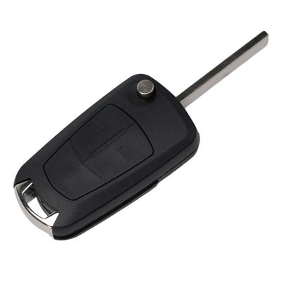 2-кнопочный дистанционный откидной брелок для ключей для Opel Corsa D Zafira B Astra H Tigra 2-ключевые аксессуары для транспортных средств