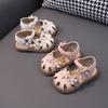 Fashion Girls' Shoes Summer New Child Sandals Soft Soled Girls Sandals Anti Slip Kids Beach Shoes Simple Baby Shoe