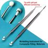 Dental Contactsculpt Pad Dental Modelling Instrument for Composite Filling Materials Resin Composite Trimmer Spatula
