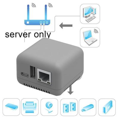 NP330 Мини-сервер печати USB 2.0 Сетевой сервер печати Подключение Простое Печатание (Сетевая/WIFI версия) Принадлежности для печати