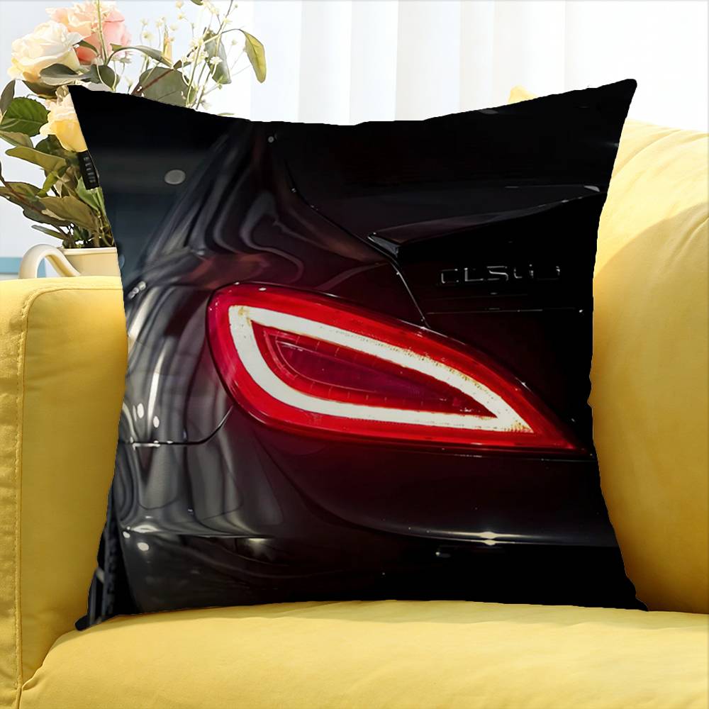 Cool Cls Car World Various Sizes Square Pillow Case For Car Home Bedchamber Decor