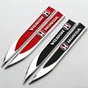 2Pcs Metal Stickers Car Body Decoration Stickers For Honda Civic FIT Accord MG85 Prelude CRV 5th Mugen CRZ CRX Jazz HRV Pilot Odyssey